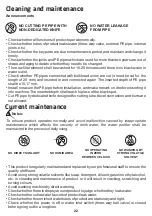 Preview for 21 page of Schoner Wassertechnik EDGE infinity MRC1882A-600G Manual