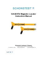 Schonstedt Instrument GA-92XTd Instruction Manual preview