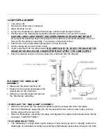 Предварительный просмотр 7 страницы SCHOTT ACE A20500 Owner'S Manual