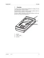 Предварительный просмотр 5 страницы SCHOTT handylab pH 11 Operating Manual