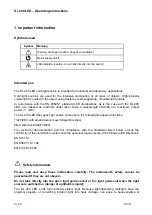 Preview for 14 page of SCHOTT KL 200 LED Operating Instructions Manual