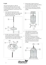 Предварительный просмотр 12 страницы Schou GROUW 70228 Instruction Manual