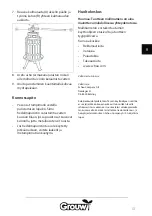 Предварительный просмотр 13 страницы Schou GROUW 70228 Instruction Manual