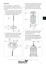 Предварительный просмотр 15 страницы Schou GROUW 70228 Instruction Manual