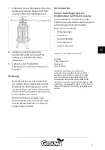 Предварительный просмотр 19 страницы Schou GROUW 70228 Instruction Manual