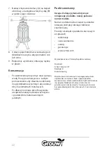 Предварительный просмотр 22 страницы Schou GROUW 70228 Instruction Manual