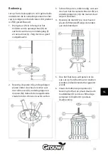 Предварительный просмотр 33 страницы Schou GROUW 70228 Instruction Manual