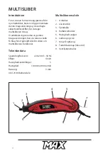 Preview for 4 page of Schou Max 10660 Instruction Manual