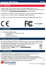 Предварительный просмотр 22 страницы Schrader EZ-sensor PAD Starter Manual