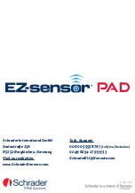 Предварительный просмотр 52 страницы Schrader EZ-sensor PAD Starter Manual