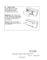 Предварительный просмотр 12 страницы Schrader SCH-BRK- 4PC Owner'S Instructions Manual