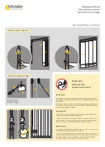 Предварительный просмотр 2 страницы Schrader VERTIKAL MONO Mounting Instruction