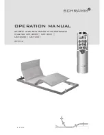 Schramm Master UM-200 Operation Manual preview