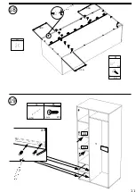 Предварительный просмотр 11 страницы Schrank technik IWA SZ 2D Assembly Instruction Manual