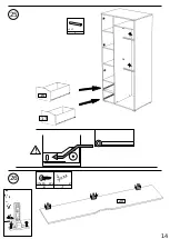 Предварительный просмотр 14 страницы Schrank technik IWA SZ 2D Assembly Instruction Manual