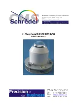 Preview for 1 page of Schreder J1034-UV-A User Manual