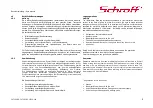 Preview for 5 page of schroff 10710-182 User Manual