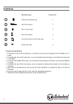 Preview for 7 page of Schubert Subi88 MK II Manual