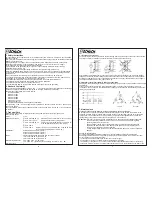 Preview for 2 page of Schuch e 152 series Operating Instructions