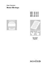 Предварительный просмотр 1 страницы Schüco MPE 100 AL 01 Manual