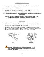 Предварительный просмотр 18 страницы Schuler HF255 Operator'S And Service Manual