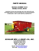 Preview for 29 page of Schuler HF255 Operator'S And Service Manual