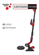 Preview for 1 page of Schuller Ehklar EASYSAND DUO600 User Manual