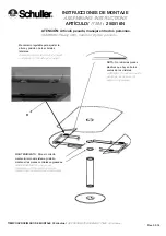 Preview for 2 page of Schuller 250516N Assembling Instructions