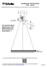 Предварительный просмотр 2 страницы Schuller 831622 Assembling Instructions