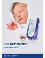 Preview for 1 page of Schulte Elektronik siss babycontrol User Instructions