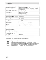 Preview for 26 page of Schulte Elektronik siss babycontrol User Instructions