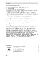 Preview for 36 page of Schulte Elektronik siss babycontrol User Instructions