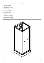 Preview for 1 page of Schulte 1836-2 Assembly Instructions Manual