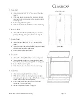 Preview for 72 page of Schulte Classica Series Manual