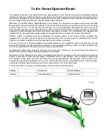 Preview for 5 page of Schulte FLX-1510 Operator'S Manual