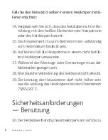 Preview for 6 page of Schulte Heizstab 5 User Manual