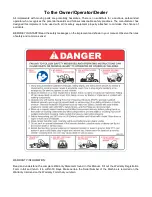 Preview for 2 page of Schulte RDX-117 Operator'S Manual