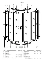 Preview for 2 page of Schulte Runddusche Sunny Assembly Instructions Manual