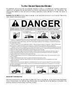 Preview for 2 page of Schulte SDX-102 Operator'S Manual