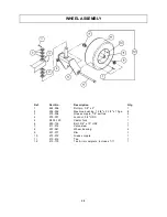 Preview for 84 page of Schulte SRW800 Operator’S Manual With Parts Listing