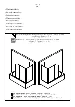 Schulte Sunny Assembly Instructions Manual preview