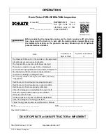 Preview for 79 page of Schulte Titan 5000 II Series Operator'S Manual