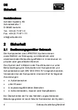 Preview for 7 page of Schulter Systems LIPROTEC LT EK 24V100W Directions For Use Manual