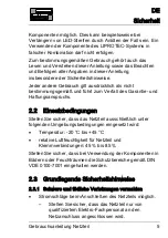 Preview for 8 page of Schulter Systems LIPROTEC LT EK 24V100W Directions For Use Manual