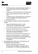 Preview for 9 page of Schulter Systems LIPROTEC LT EK 24V100W Directions For Use Manual