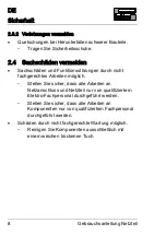 Preview for 11 page of Schulter Systems LIPROTEC LT EK 24V100W Directions For Use Manual