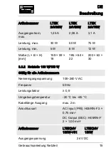 Preview for 18 page of Schulter Systems LIPROTEC LT EK 24V100W Directions For Use Manual