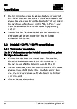 Preview for 27 page of Schulter Systems LIPROTEC LT EK 24V100W Directions For Use Manual