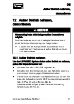 Preview for 34 page of Schulter Systems LIPROTEC LT EK 24V100W Directions For Use Manual