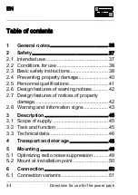 Preview for 37 page of Schulter Systems LIPROTEC LT EK 24V100W Directions For Use Manual